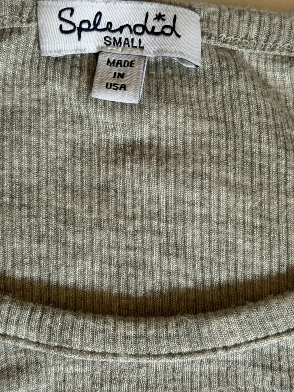 Splendid, Classic Halter Neck Ribbed Tank Top